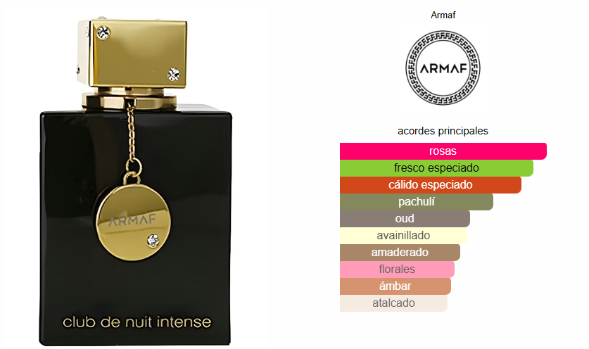 CLUB DE NUIT INTENSE WOMAN (BLACK) EDP 105ml