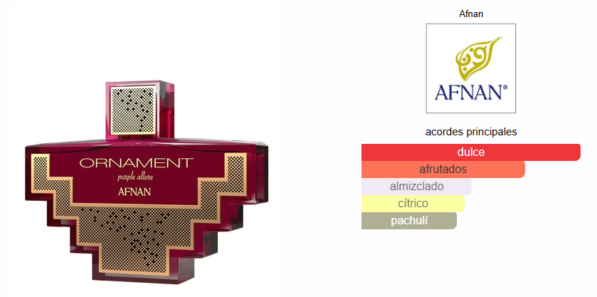 ORNAMENT PURPLE ALLURE FEMME 100ml