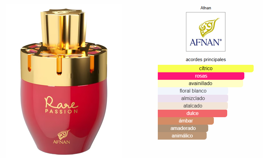 AFNAN RARE PASSION EDP 100ml