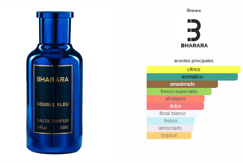BHARARA DOUBLE BLEU EDP 100ml