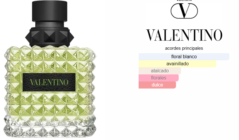 VALENTINO DONNA BORN IN ROMA GREEN STRAVAGANZA