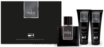 SET AFNAN RUE BROCA PRIDE POUR HOMME 100ml + GEL DE DUCHA 100ml + AFTER SHAVE BALM 100ml