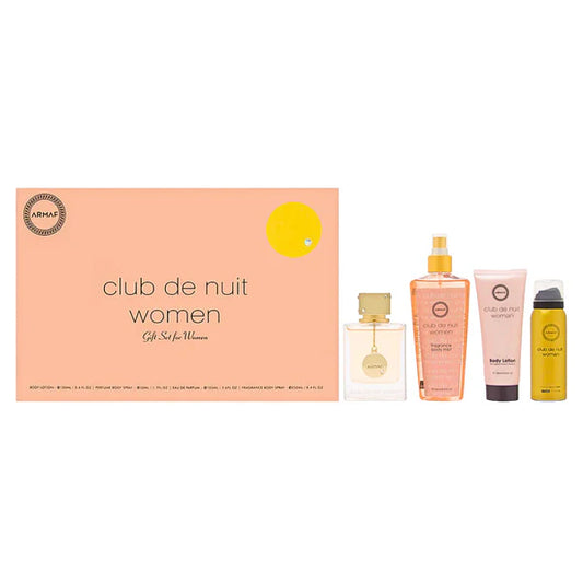 SET CLUB DE NUIT WOMAN 105ml +  BODY SPLASH 250ml + LOCIÓN CORPORAL 100ml + DESODORANTE 50ml