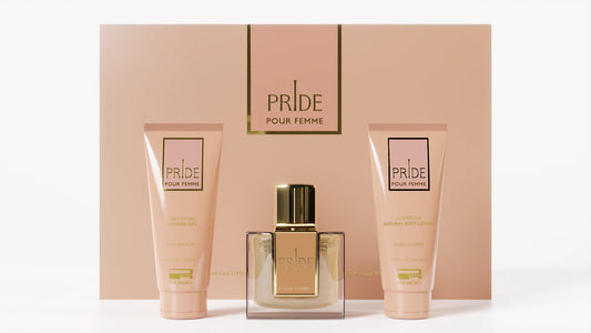SET AFNAN RUE BROCA PRIDE POUR FEMME 100ml + GEL DE DUCHA 100ml + AFTER SHAVE BALM 100ml - $3.490